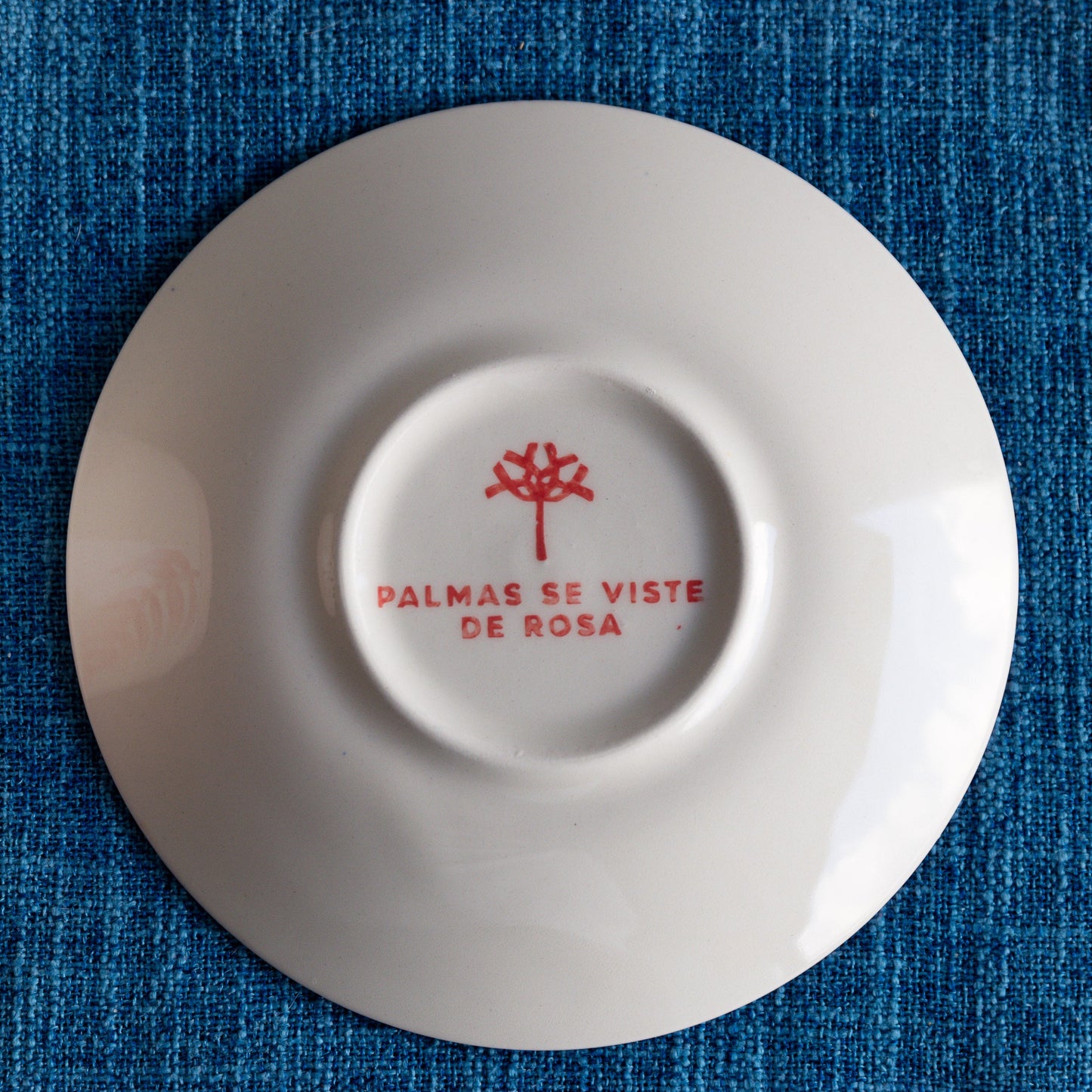 SET POCILLO + PLATO PALMERAS